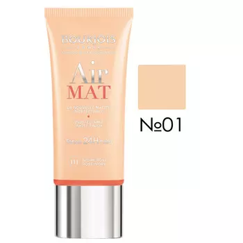 Bourjois, Air Mat, матирующая основа 01 Rose Ivory, 30 мл