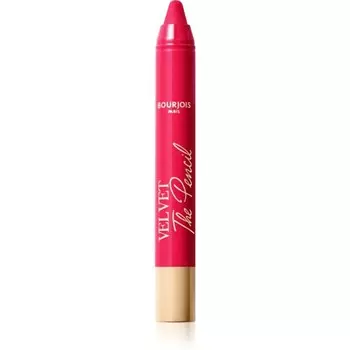 Bourjois, Губная помада Velvet The Pencil с матовым финишем, оттенок 06 Framboise Griffe, 1,8 г