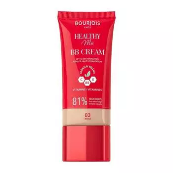 Bourjois Healthy Mix кроющий BB-крем с витаминами C, E и комплексом B5 №. 03 Бежевый, 30 мл