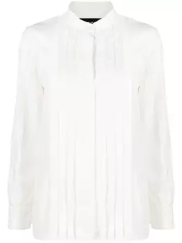 Boutique Moschino рубашка с манишкой, белый