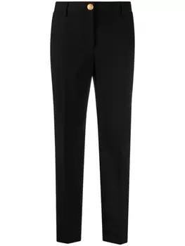 Boutique Moschino узкие брюки средней посадки, черный