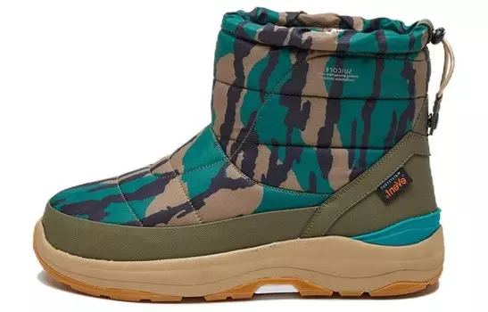 BOWER-evab 'Green Camo' Suicoke
