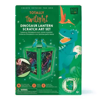 Box Candiy, креативный набор скретч-карт DINO Lantern
