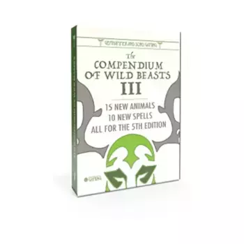 Бокс-сет Compendium of Wild Beasts III, Role Playing Games Accessories (Gemhammer And Sons Gaming)