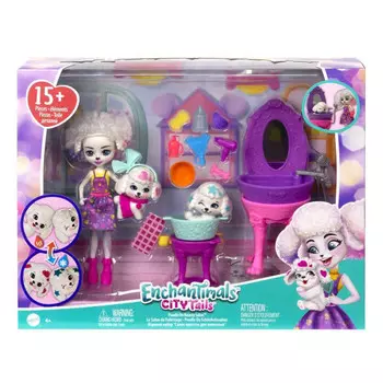 Бокс-сет для кукол Enchantimals «Салон красоты» HHC20 Mattel