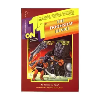 Бокс-сет Marvel Super Heroes - Fantastic Four vs. Doctor Doom in The Doomsday Device, One on One Adventure Gamebooks