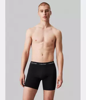 Боксер 3-упаковка Calvin Klein Underwear, черный