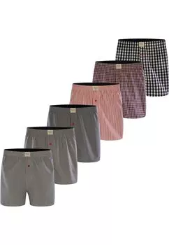 Боксер 6 Pack Classic Sets Phil & Co. Berlin, светло-красный