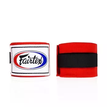 Боксерские бинты Fairtex, 120", красный