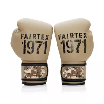 Боксерские перчатки Fairtex F-Day 2 Limited Edition, 16 oz., хаки