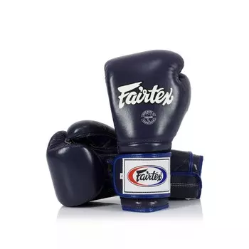 Боксерские перчатки Fairtex Heavy Hitter's - Mexican Style, 16 oz., синий