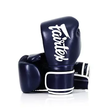 Боксерские перчатки Fairtex Microfiber, 16 oz., синий