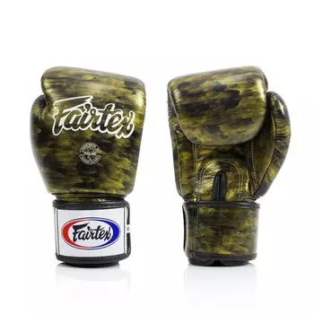 Боксерские перчатки Fairtex Universal "Tight-Fit" Design, Ancient Bronze, 10 oz.