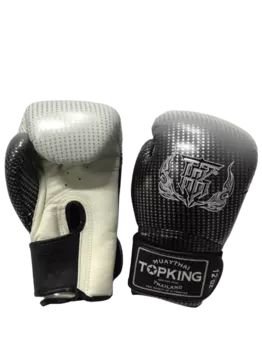 Боксерские перчатки Top King Супер Стар TKBGSS-01, серебряный