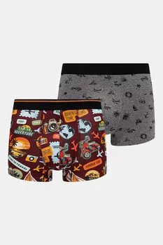 Боксерские шорты, 2 шт. в упаковке Medicine, мультиколор