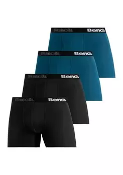 Боксерские шорты BENCH, цвет Cyan blue/Black