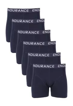 Боксерские шорты Burke в практичной упаковке по 6 шт ENDURANCE, темно-синий