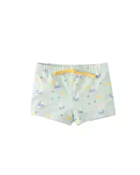 Боксерские шорты цвета морской волны для мальчиков с гусиным принтом Dadati, цвет Verde Agua