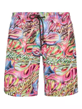 Боксерские шорты для плавания Philipp Plein, розовый