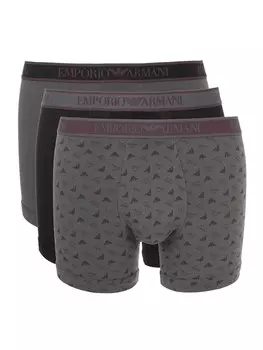 Боксерские шорты Emporio Armani, цвет Grey/mottled black