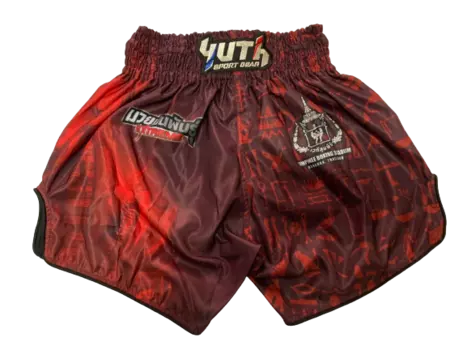 Боксерские шорты Fairtex Dark Knight, красный