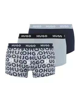 Боксерские шорты HUGO, цвет Light blue/Dark blue/Light grey