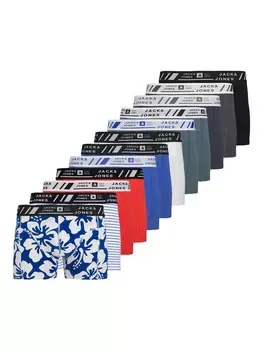 Боксерские шорты JACK & JONES, цвет Blue/Dark grey/Petrol/Black/White