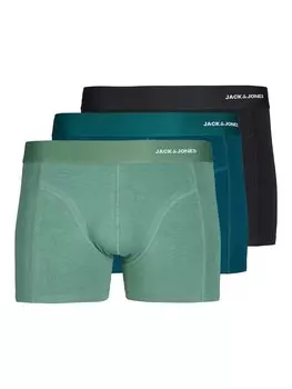 Боксерские шорты JACK & JONES, цвет Emerald/Mint/Fir
