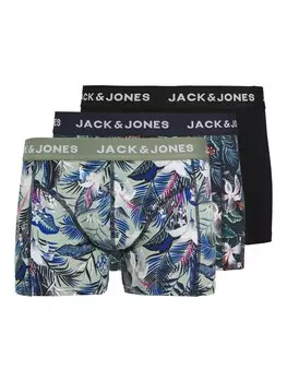Боксерские шорты JACK & JONES JACBRADY, цвет Night blue/Pastel green