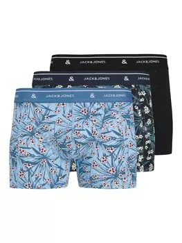 Боксерские шорты JACK & JONES JACZach, цвет Light blue/Black