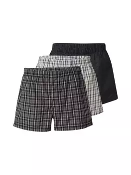 Боксерские шорты JACK & JONES MILANO, цвет Grey/Greige/Dark grey/Black