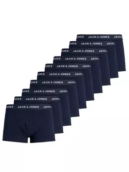 Боксерские шорты JACK & JONES Solid, темно-синий