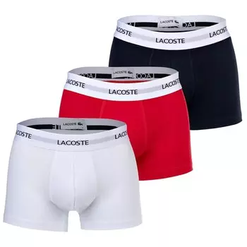 Боксерские шорты LACOSTE, цвет Dark blue/Red/White
