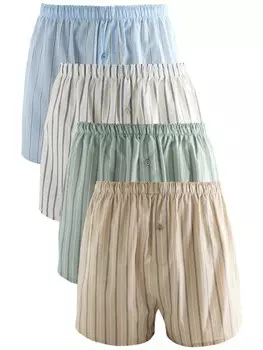 Боксерские шорты Next, цвет Beige/Light blue/Mint/White