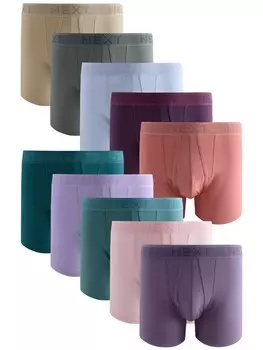 Боксерские шорты Next, цвет Dark beige/Light blue/Muddy colored/Emerald/Jade/Purple/Lavender/Rose/Wine red/Melon