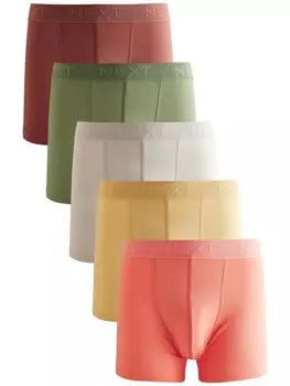 Боксерские шорты Next, цвет Mustard/Light grey/Olive/Salmon/Cherry red