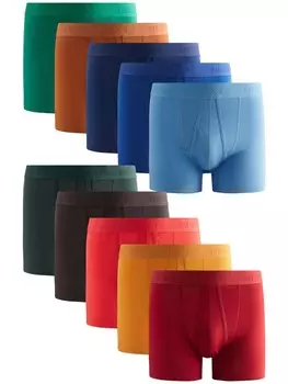 Боксерские шорты Next, цвет Navy/Night blue/Yellow/Orange/Red
