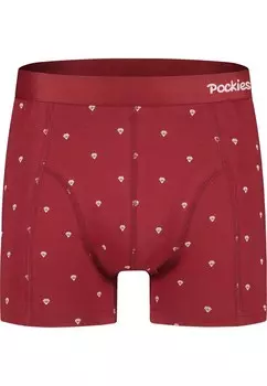 Боксерские шорты Pockies, красный
