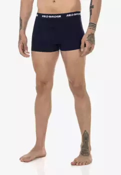 Боксерские шорты RedBridge "Bangor" (10 шт.), с модным поясом с логотипом, синий