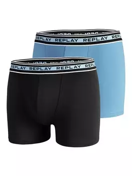Боксерские шорты REPLAY, цвет Blue/Black