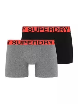 Боксерские шорты Superdry, цвет mottled grey/Black