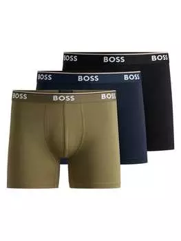 Боксерские трусы BOSS, цвет schwarz/blau/grn