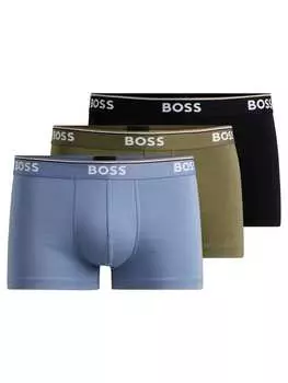 Боксерские трусы BOSS, цвет schwarz/blau/grn