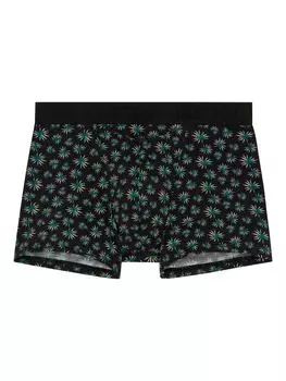 Боксерские трусы HOM, цвет black print