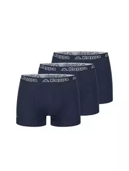 Боксерские трусы Kappa, цвет kappa boxershorts 3er pack 3xnavy