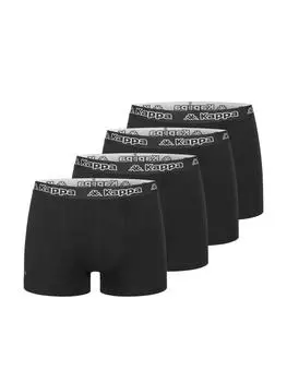 Боксерские трусы Kappa, цвет kappa boxershorts 4er pack 4x schwarz