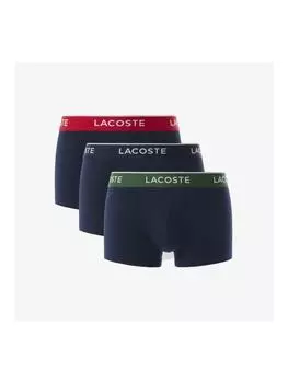 Боксерские трусы Lacoste, цвет navy/grn