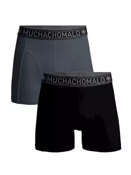 Боксерские трусы Muchachomalo, цвет black/grey