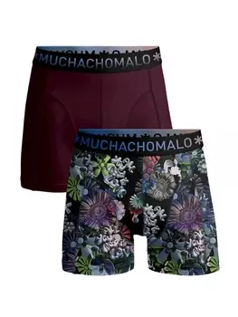 Боксерские трусы Muchachomalo, цвет multicolor/red