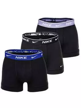 Боксерские трусы Nike, цвет schwarz/blau/lila